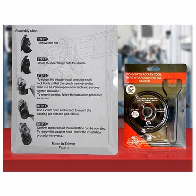 Convert Rotary Tools to Random Orbital Sander Adapter  Made