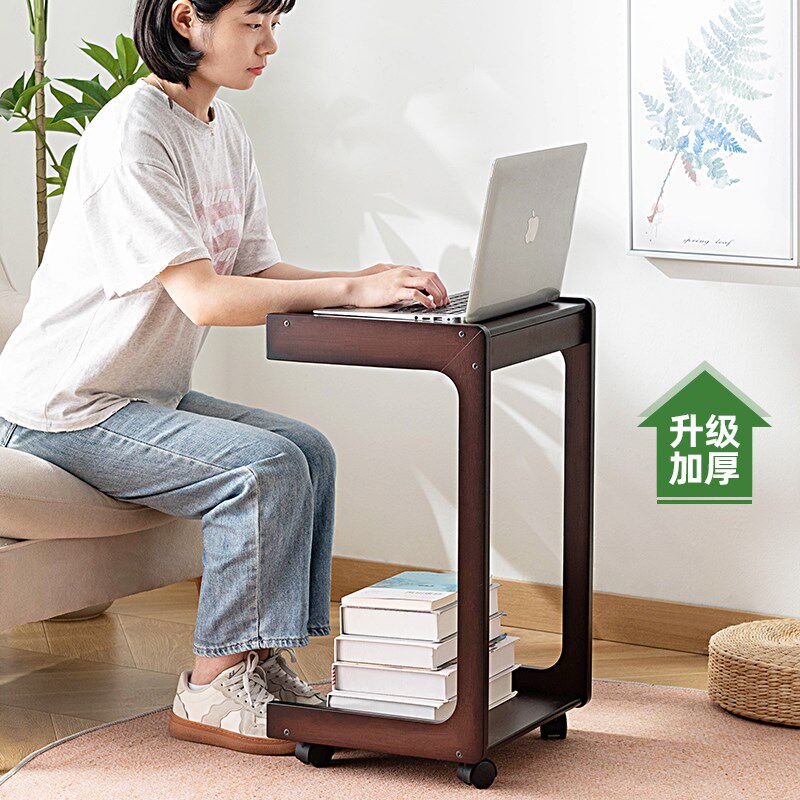 床边桌带滚可移动小桌子笔记本电脑桌沙发边几学生宿舍写字桌家用,住宅家具,床边桌,淘宝优惠券,粉丝福利购,淘宝优惠卷