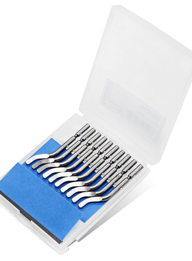 千航不锈钢去毛刺刮刀BS20手动修边器刀头片工具BK2010塑料刀柄