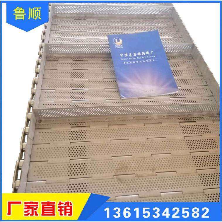 304不锈钢链板输送带葡萄干清洗烘干孔链板不锈钢烘干链板传动链