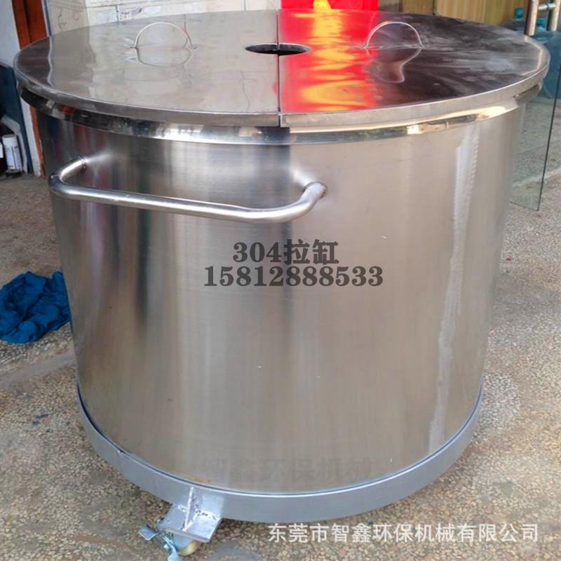 厂家304/316L食品级不锈钢拉缸 食品饮料牛奶中转罐暂存桶现货