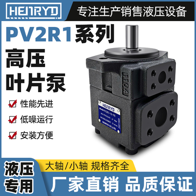 高压叶片油泵PV2R1-31 28 25 23 20 19 17 14 12 10 36 8 6-FR AA
