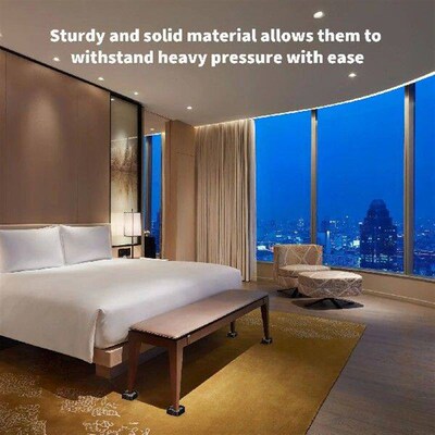 Bed Frame Furniture Leg Supports Stackable Risers Sofa Pads