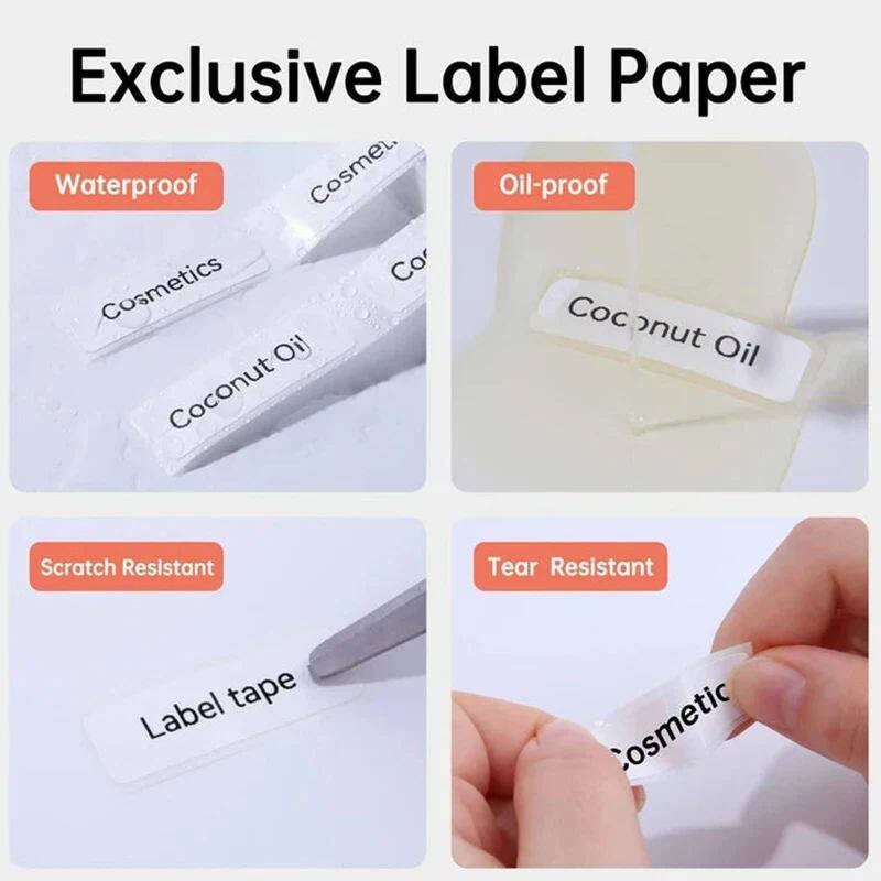Niimbot D11/D101/D110  Portable Printer White Tape er Papers图片