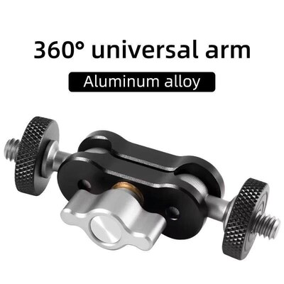 Aluminum Alloy Magic Arm Universal Adjustment 1/4 Interface