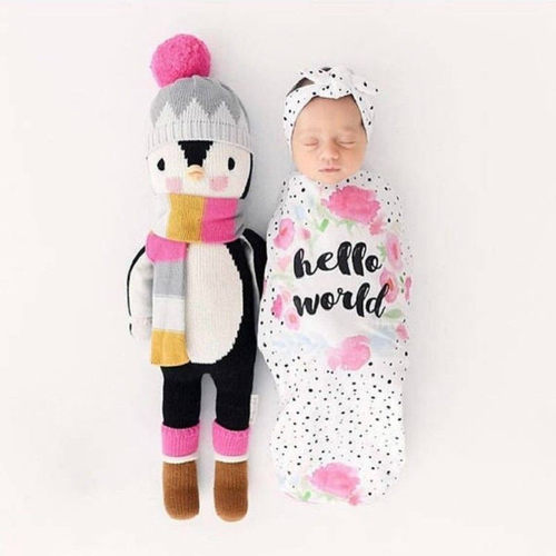Newborn Infant Baby Boys Girls Swaddle Soft Cotton Sleeping