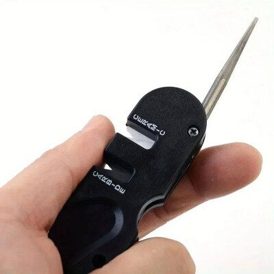 Portable Tungsten Ceramic Carbide Knife Whetstone Sharpener