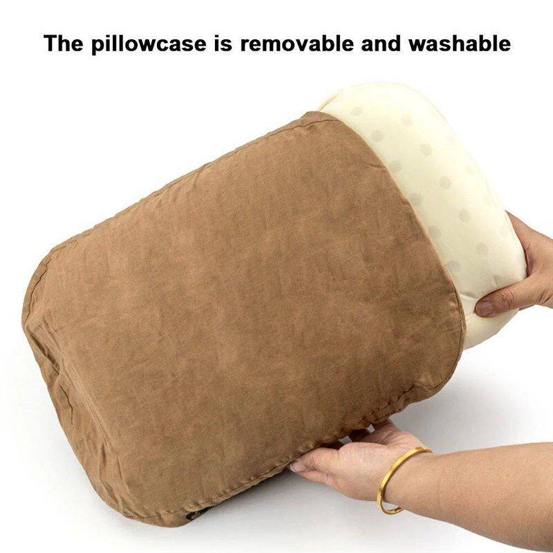 Soft Slow Rebound Memory Foam Pillow Outdoor Camping Travel