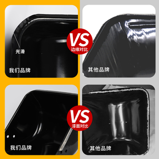 猪食槽料槽母猪产床猪槽不锈钢猪食盆小猪钢板采食盆养殖设备用品