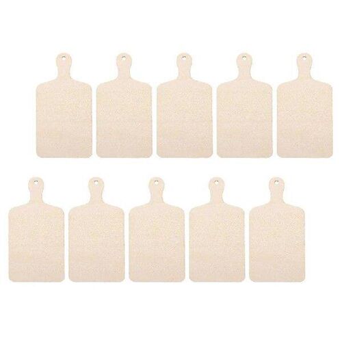 10 Pcs DIY Wooden Cutting Board Decor Craft Boards with