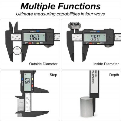 150mm 100mm 0.1mm Electronic Digital Caliper Measuring Tool