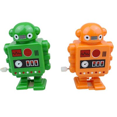 Novelty wndng robot chldrens wndng toy walkng robot creatve