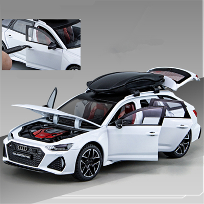1/24 Audi RS6 Avant Station Wagon Alloy Car Model Diecast Me