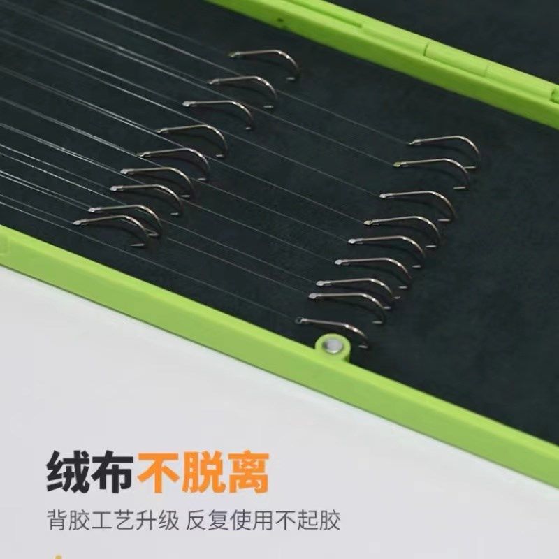 罗非专用胶圈款子线盒O型圈钓鱼竞技罗非仕挂盒面大容量鱼钩盒