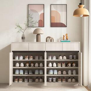 铝合金鞋家用门口大量可柜容入户门楼道台室外DMB鞋柜子入户玄阳