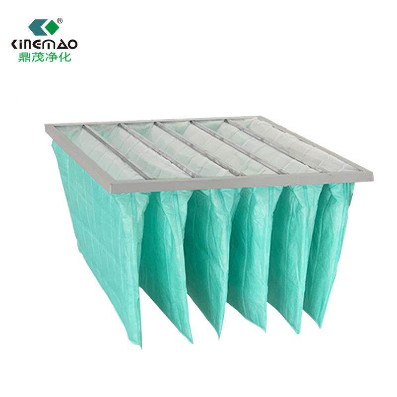 中袋效袋f5式过滤器F8无纺布铝中央空框调空气过滤袋工定业除尘制