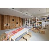 深圳学书校幼儿园QF M264家具实木预榉木桌定椅柜防火板台面可定