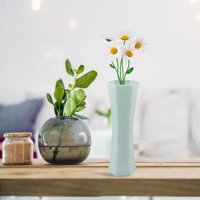 Nortic Plastics Flower Arrange Vases Unbreakable Ornaments P