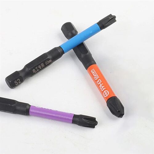 3Pcs Magnetic Batch Head Impact Cross Screwdriver Set FPH1 F