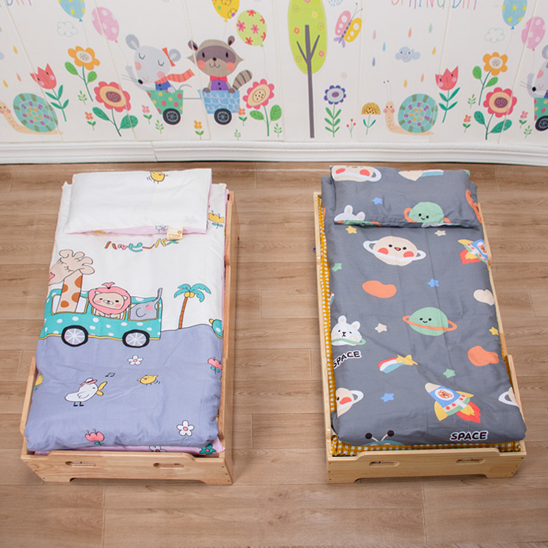 幼儿园小床午睡床托管班儿童午托实木叠叠床拼接单人床结学校家用,住宅家具,儿童床/儿童抽拉床,淘宝优惠券,粉丝福利购,淘宝优惠卷