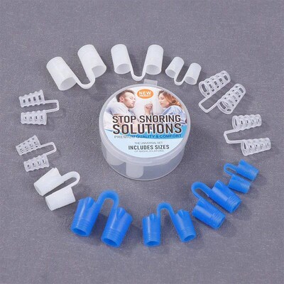 4/8Pcs Silicone Anti Snore Nasal Dilators Apnea Aid Snoring