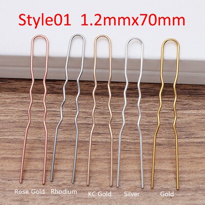 50pcs Hair s U shape Hair Pins Needles Setting Accessories f