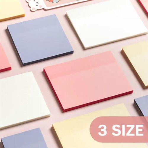Color Transparent Sticky Note With Adhesive Self Adhesive W