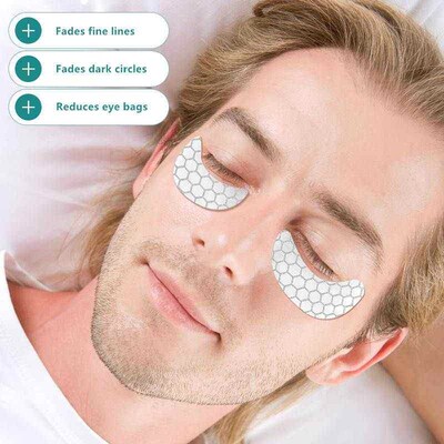 Collagen Eye Patches for Men Moisturizing Eye Mask Gel Eye P