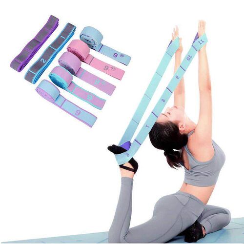 Multi-Section Elastic Yoga Resistance Bands Adult Child Danc