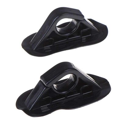 2Pcs Rubber PVC Oar Paddle Stand Holder Hook Buckle for Boat