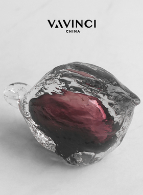 梵其现代创意手工玻璃抽象小鸟摆件样板间客厅书房茶几桌面装饰品