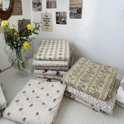 [single Product Quilt ver] Ins Wind Solid lor tton Washed tt
