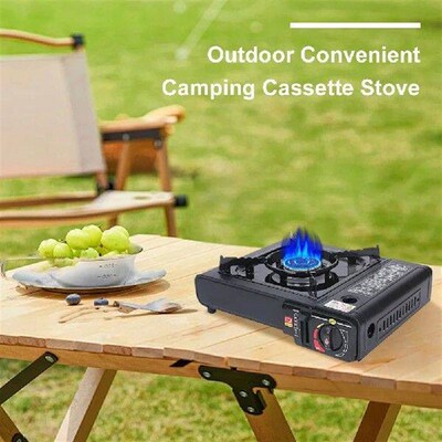 Portable Camping Gas Stove Adjustable Cassette Stove