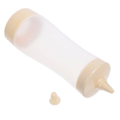 3pcs Ketchup Squeeze Sauce Bottles Pink Food Dispenser