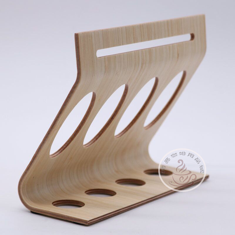 玻璃试管架 茶叶咖啡豆展示架 生豆熟豆样品架密封罐咖啡厅装饰