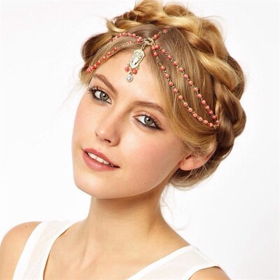 Hair decoration hair band head dress headbands fashion india