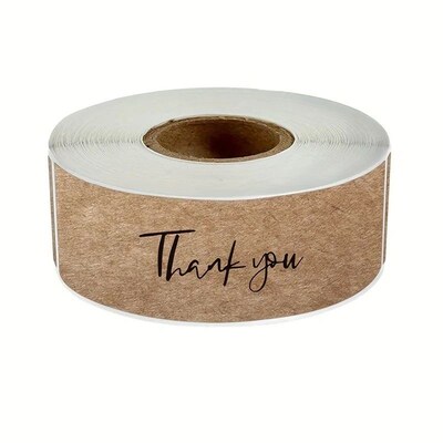 hank You for Your Order ers Kraft Paper Sealing ers Rectangu