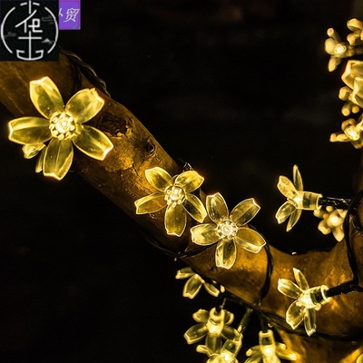 LED solar outdoor waterproof lights Christmas lights string