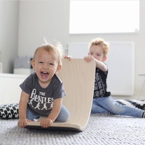 Balance board for childrens sensory integration training