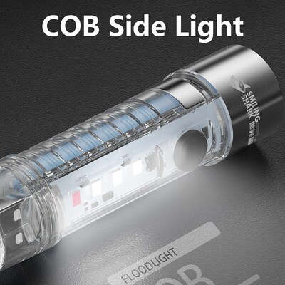 Mini torch light Led super bright transparent fluorescence