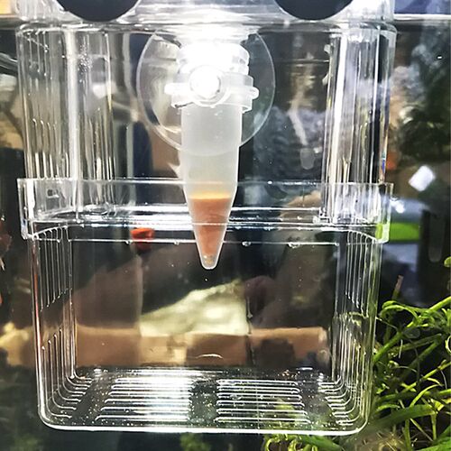 Automatic Fish Feeder Tapered Aquarium Red Worm Feeding Feed