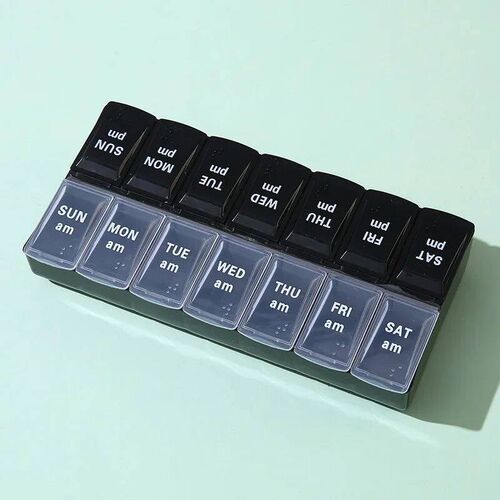 New Weekly Portable Travel Pill Cases Box 7 Days Organizer 1