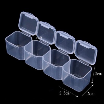 28 Grids Diamond Embroidery Storage Box Bins Medicine Diamon