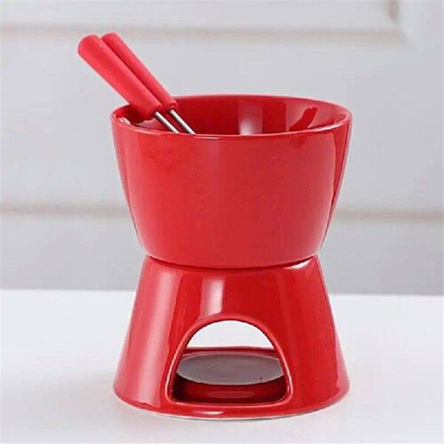 Fondue Pot Set For Chocolate Ceramic Chocolate Fondue Mug