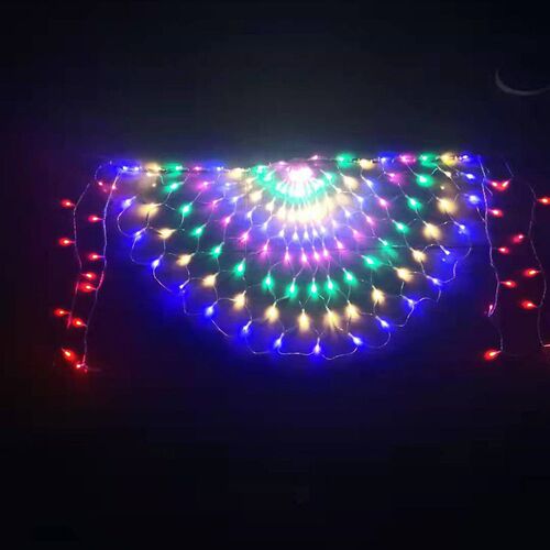 【direct Supply Of Factory】led Strings Of Peacock Lamps Net