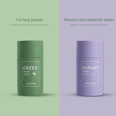 Green Tea Cleansing Solid Mask Purifying Clay Stick Mask Oi