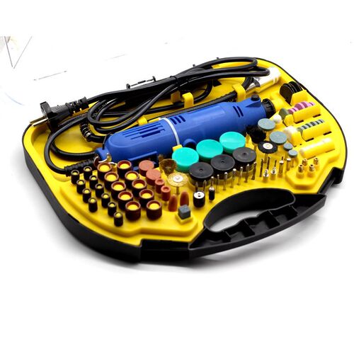 220V Power Tools Electric Mini Drill  Rotary Tools Kit Set F