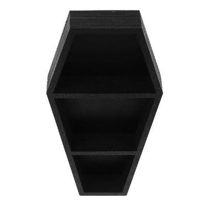 Coffin Shelf Wall Decor Coffin Shelf Spooky Gothic Decor