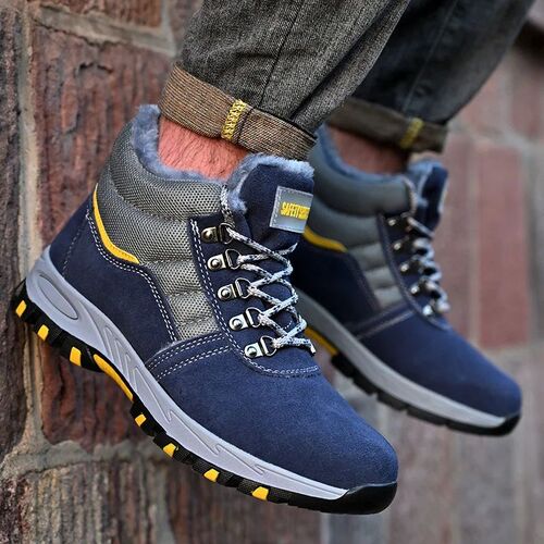 High Quality Winter Boots Men Steel Toe Cap Safety Boots Wor