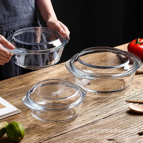 High Borosilicate European-style Transparent Glass Crystal P